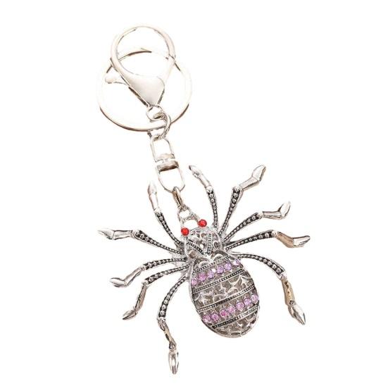 Keychain Pendant Rhinestones Inlaid Spider Design Key Chain with Anti-Oxidation Lobster Clasp Backpacks Accessory помаранчевий
Keychain Pendant Rhinestones Inlaid Spider Design Key Chain with Anti-Oxidation Lobster Clasp Backpacks Accessory помаранчевий