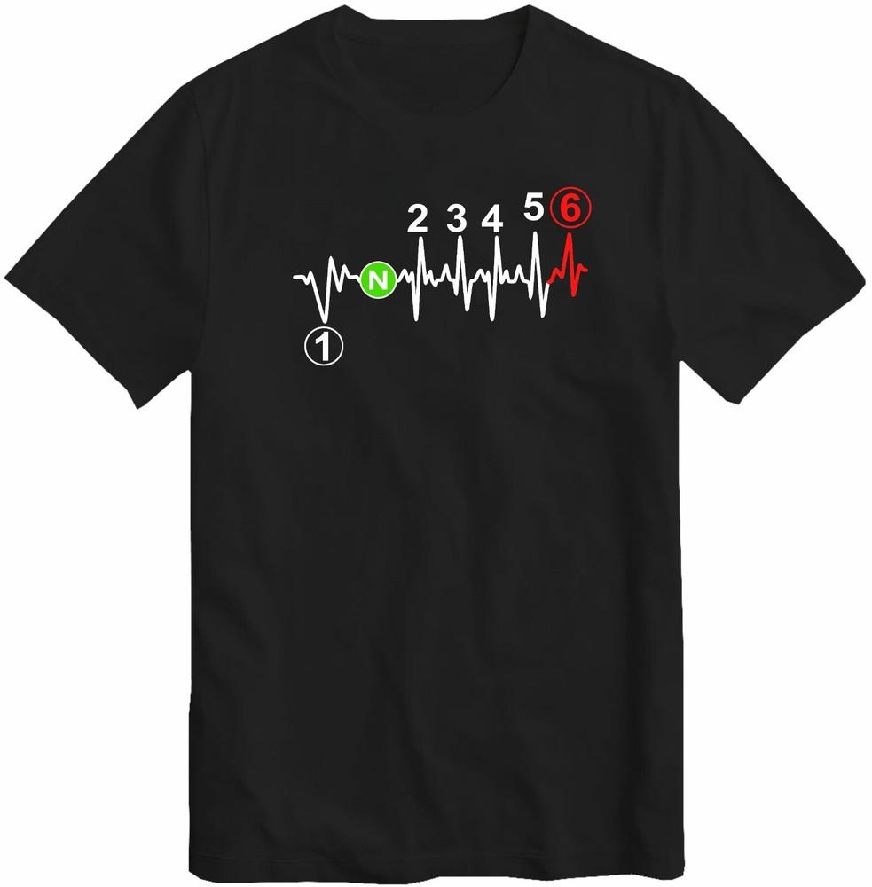 Heartbeat Gear Shift 1 Down 5 Up Biker T Shirt Shift 1 Up 5 Motorcycle Top Tee 4XL
Heartbeat Gear Shift 1 Down 5 Up Biker T Shirt Shift 1 Up 5 Motorcycle Top Tee 4XL