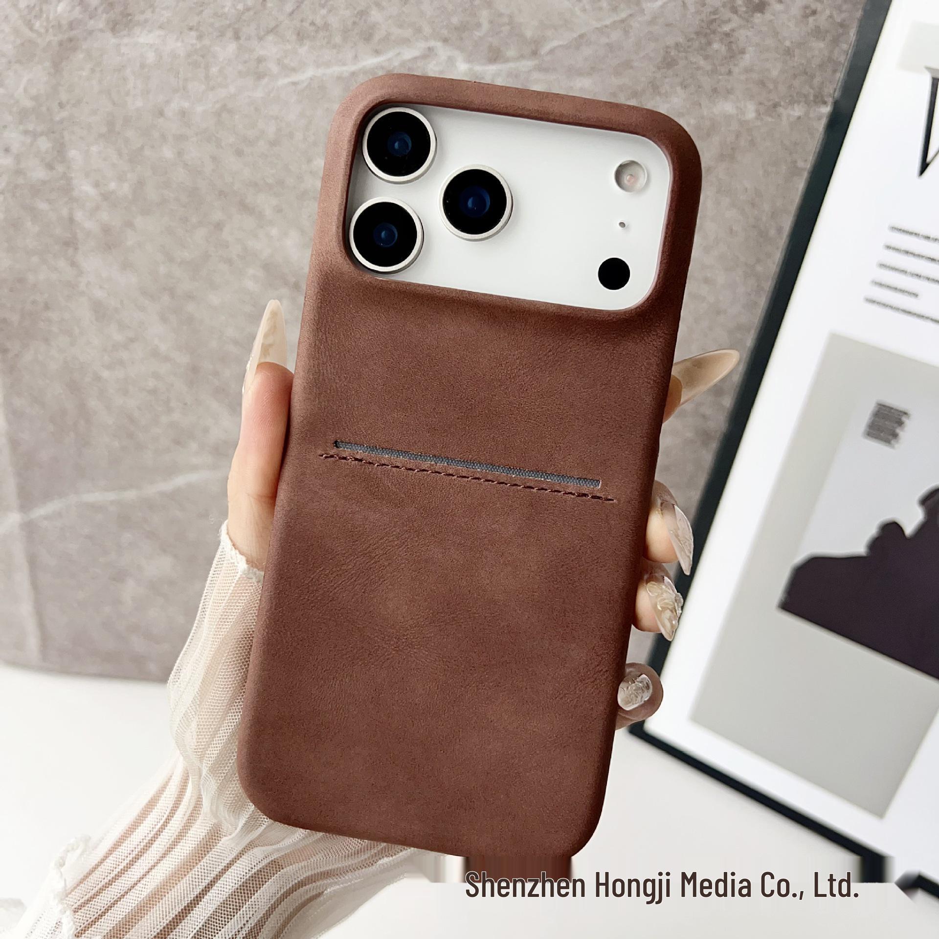 Чехол-книжка из овечьей кожи для iPhone 17 Pro Max с отделением для карт – Противоударный, полузакрытый, защитный для Apple 16/15 iPhone 17 Pro Max
Чехол-книжка из овечьей кожи для iPhone 17 Pro Max с отделением для карт – Противоударный, полузакрытый, защитный для Apple 16/15 iPhone 17 Pro Max