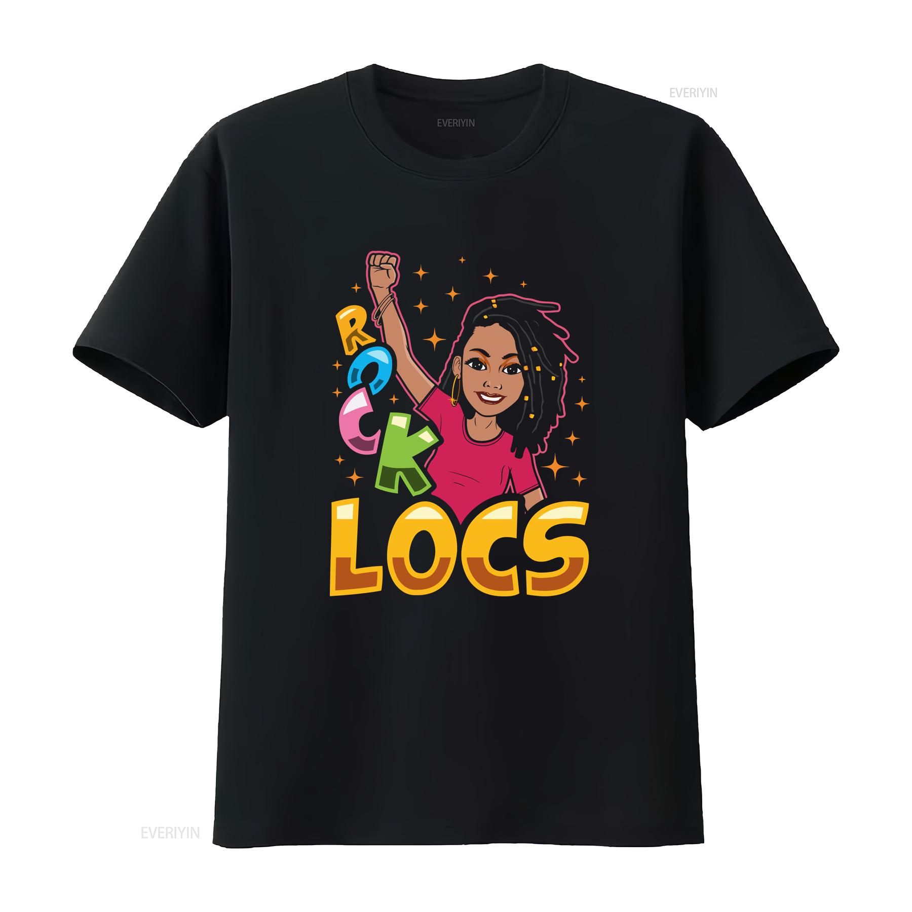 I Rock My Locs T Shirt Beautiful Melanin Woman Dreadlocks Hairstyle African American Happy Hair vintage Washed Versatile 4XL
I Rock My Locs T Shirt Beautiful Melanin Woman Dreadlocks Hairstyle African American Happy Hair vintage Washed Versatile 4XL