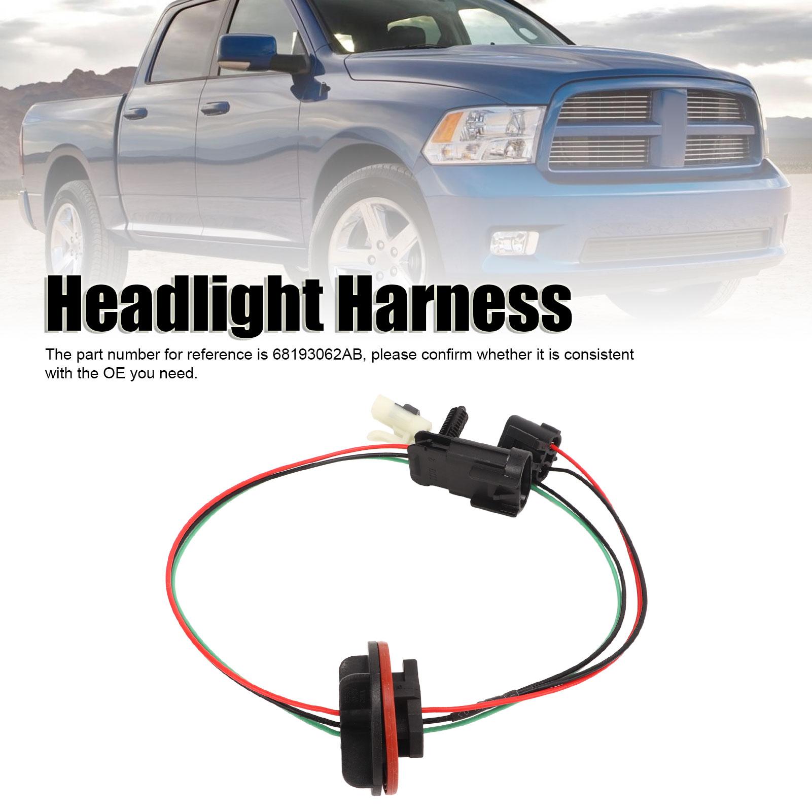 Жгут проводов фар Plug and Play 68193062AB Замена для DODGE RAM 1500 2500 3500 5500
Жгут проводов фар Plug and Play 68193062AB Замена для DODGE RAM 1500 2500 3500 5500