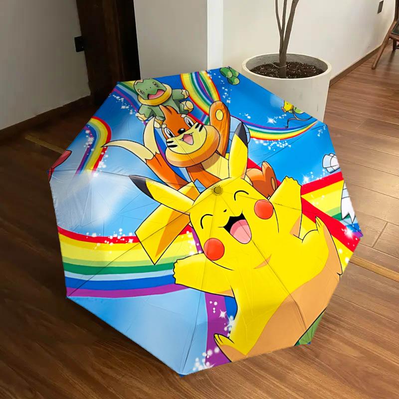 1pc Pokemon Pikachu Automatic Umbrella | Portable Foldable 8-Rib Manual Open, Cute Halloween & Christmas Gift for Outdoor, Casual Accessory, Durable C
1pc Pokemon Pikachu Automatic Umbrella | Portable Foldable 8-Rib Manual Open, Cute Halloween & Christmas Gift for Outdoor, Casual Accessory, Durable C