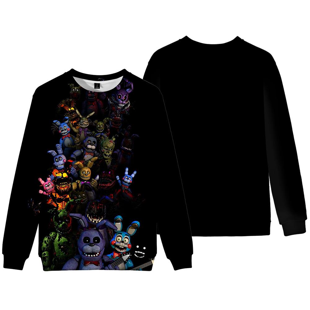 High Street Five Nights At Freddys Sweatshirt Men Autumn Korean Fashion New Hoodie Mens Streetwear Tracksuit Crewneck Sweatshirts XXS
High Street Five Nights At Freddys Sweatshirt Men Autumn Korean Fashion New Hoodie Mens Streetwear Tracksuit Crewneck Sweatshirts XXS