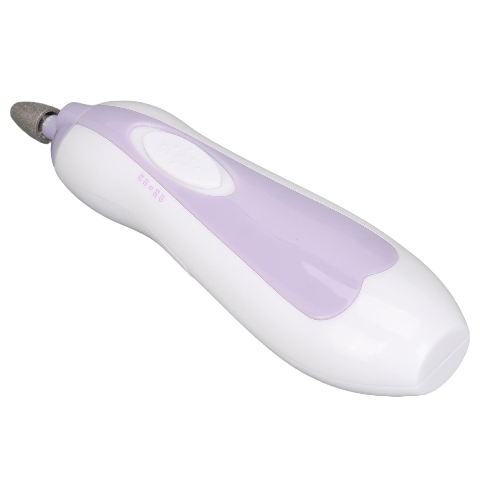 Electric Nail File Kit Remove Dead Skin High Speed Rotating Nail Drill Machine with 6 Heads Purple
Electric Nail File Kit Remove Dead Skin High Speed Rotating Nail Drill Machine with 6 Heads Purple