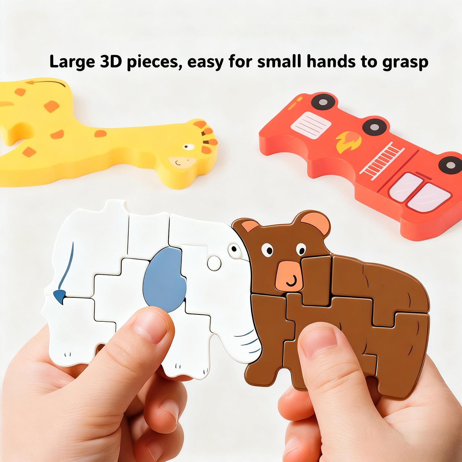 Four-in-one Puzzle Trains Hands-on Ability And Thinking Ability, Parent-child Intelligence Training Early Childhood Education Toys One Size
Four-in-one Puzzle Trains Hands-on Ability And Thinking Ability, Parent-child Intelligence Training Early Childhood Education Toys One Size