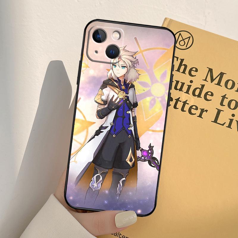Smug Albedo Genshin Impact Phone Case For iPhone 17 16 15 13 11 12 14 Pro Max mini XR 16e 15 16 Plus 17 Air Full Cover iPhone 11Pro MAX
Smug Albedo Genshin Impact Phone Case For iPhone 17 16 15 13 11 12 14 Pro Max mini XR 16e 15 16 Plus 17 Air Full Cover iPhone 11Pro MAX