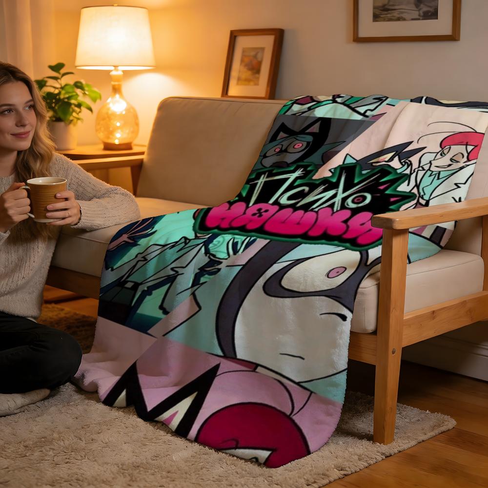 Throw High-Density Short Plush Blanket For Sofa Nap Air-Conditioned Room Soft Skin-Friendly Anime P-Psychocuties Mimi 75x90cm
Throw High-Density Short Plush Blanket For Sofa Nap Air-Conditioned Room Soft Skin-Friendly Anime P-Psychocuties Mimi 75x90cm