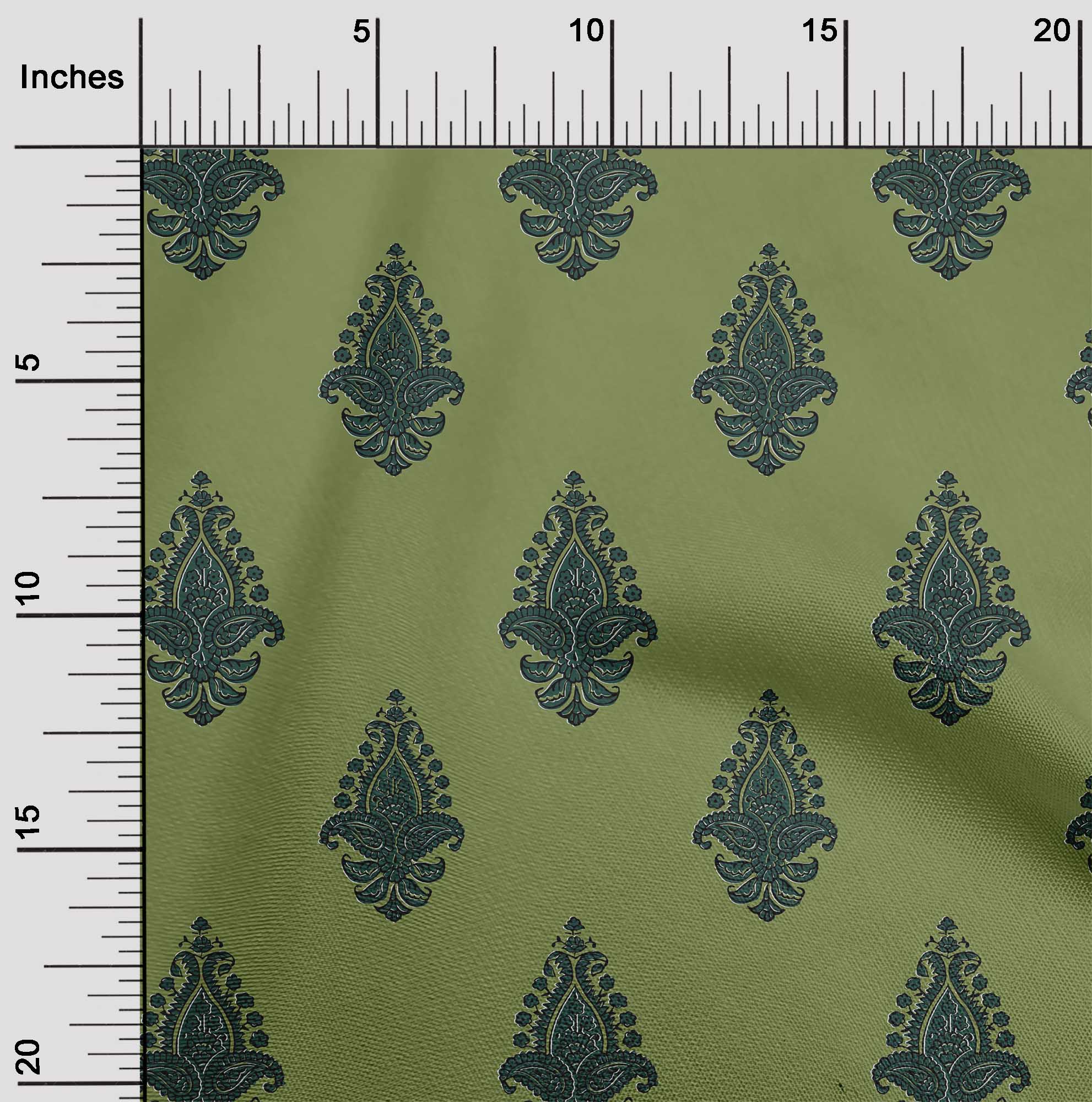 oneOone Бавовняна гнучка тканина з листям|Тканина для рукоділля з принтом із квітами та пейслі BTY 40 дюймів 42 Inch - Viscose Chiffon зелений
oneOone Бавовняна гнучка тканина з листям|Тканина для рукоділля з принтом із квітами та пейслі BTY 40 дюймів 42 Inch - Viscose Chiffon зелений