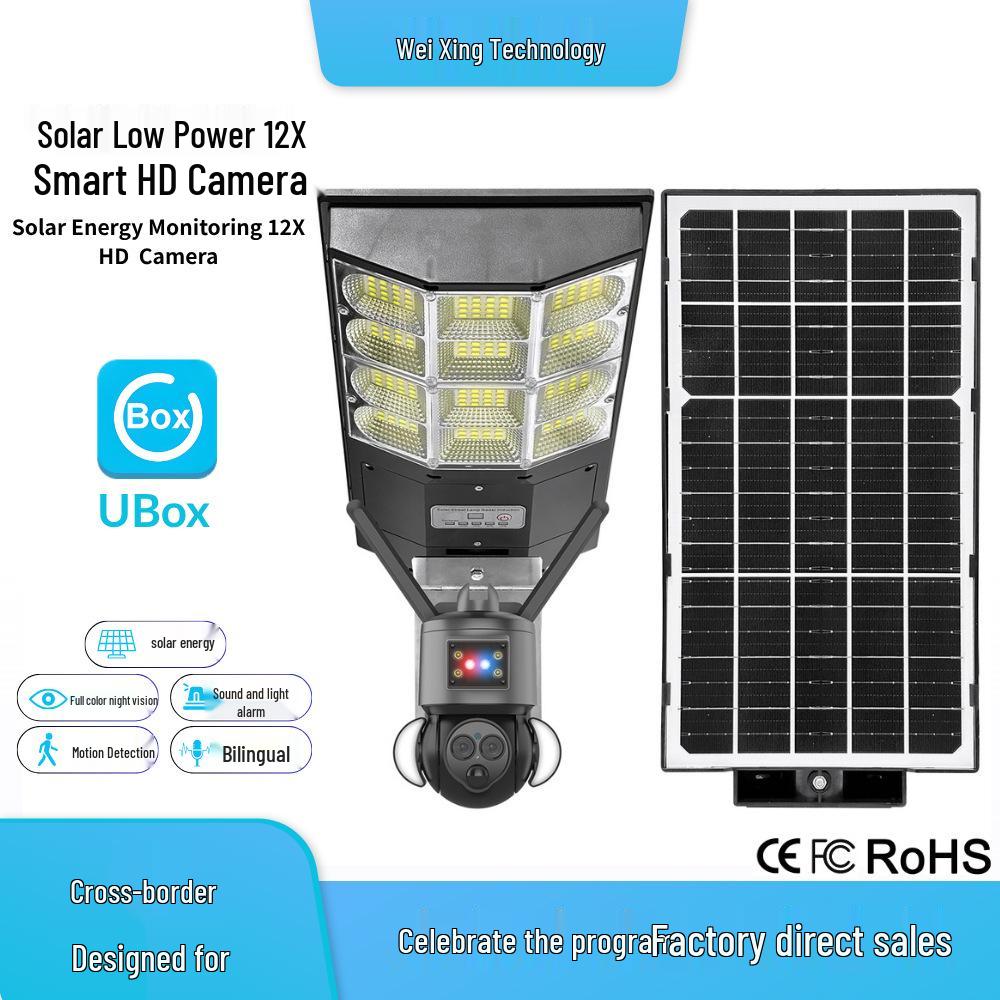 6MP HD Solar Street Light Camera with 12x Zoom & Night Vision for Outdoor Surveillance WIFI Version
6MP HD Solar Street Light Camera with 12x Zoom & Night Vision for Outdoor Surveillance WIFI Version