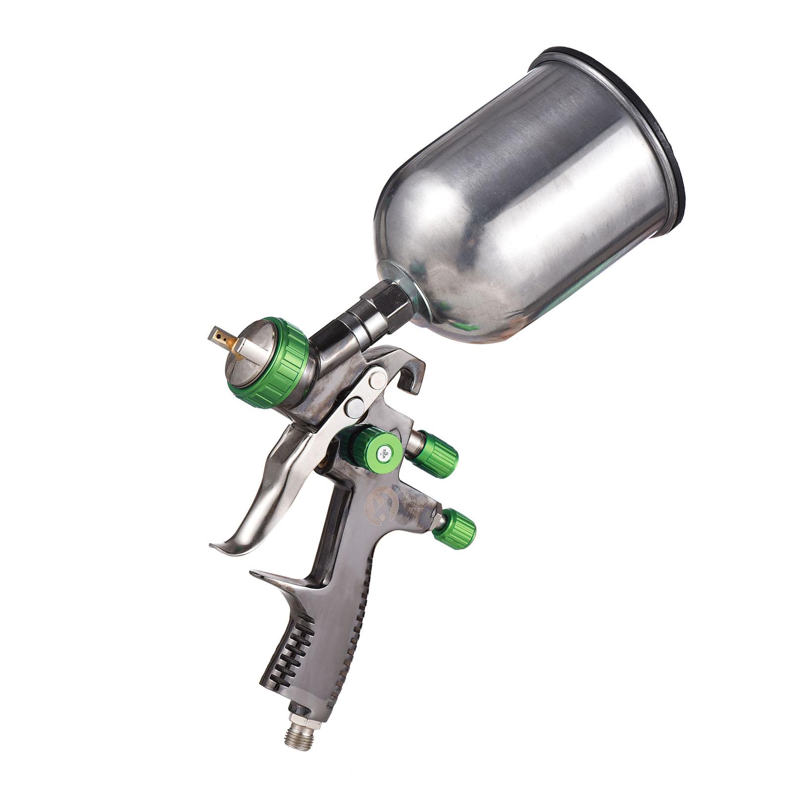 Краскопульт LVLP с подачей воздуха, мини-краскопульт, комплект для распыления краски, сопло 1,4 мм, бачок для жидкости 600 мл, пневматический распылитель краски для покраски автомобиля зелёный
Краскопульт LVLP с подачей воздуха, мини-краскопульт, комплект для распыления краски, сопло 1,4 мм, бачок для жидкости 600 мл, пневматический распылитель краски для покраски автомобиля зелёный