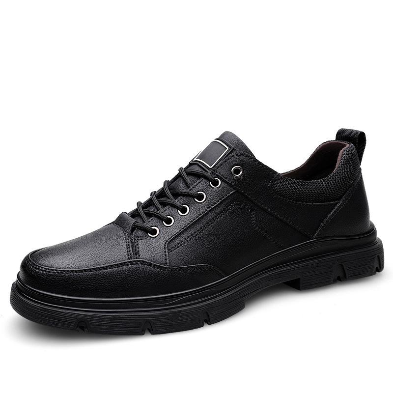 Thickness men s shoes fashion Martin small leather shoes trend tooling shoes low-top four-season casual shoes men 37 чорний
Thickness men s shoes fashion Martin small leather shoes trend tooling shoes low-top four-season casual shoes men 37 чорний
