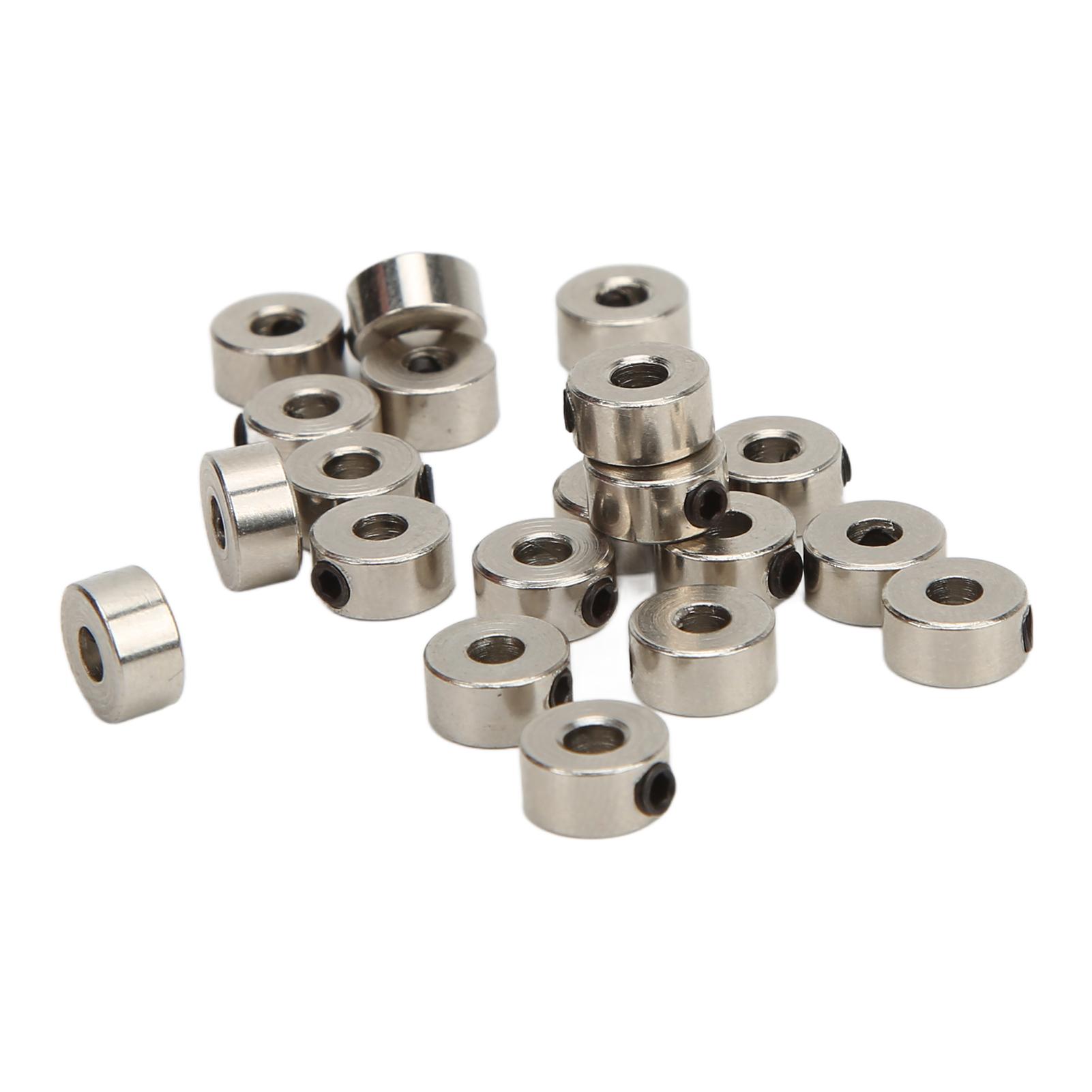 20Pcs RC Plane Landing Gear Stopper Set Wheel Collar 3.1mm Stainless Steel Exquisite Craftsmanship Model Aircraft Parts
20Pcs RC Plane Landing Gear Stopper Set Wheel Collar 3.1mm Stainless Steel Exquisite Craftsmanship Model Aircraft Parts