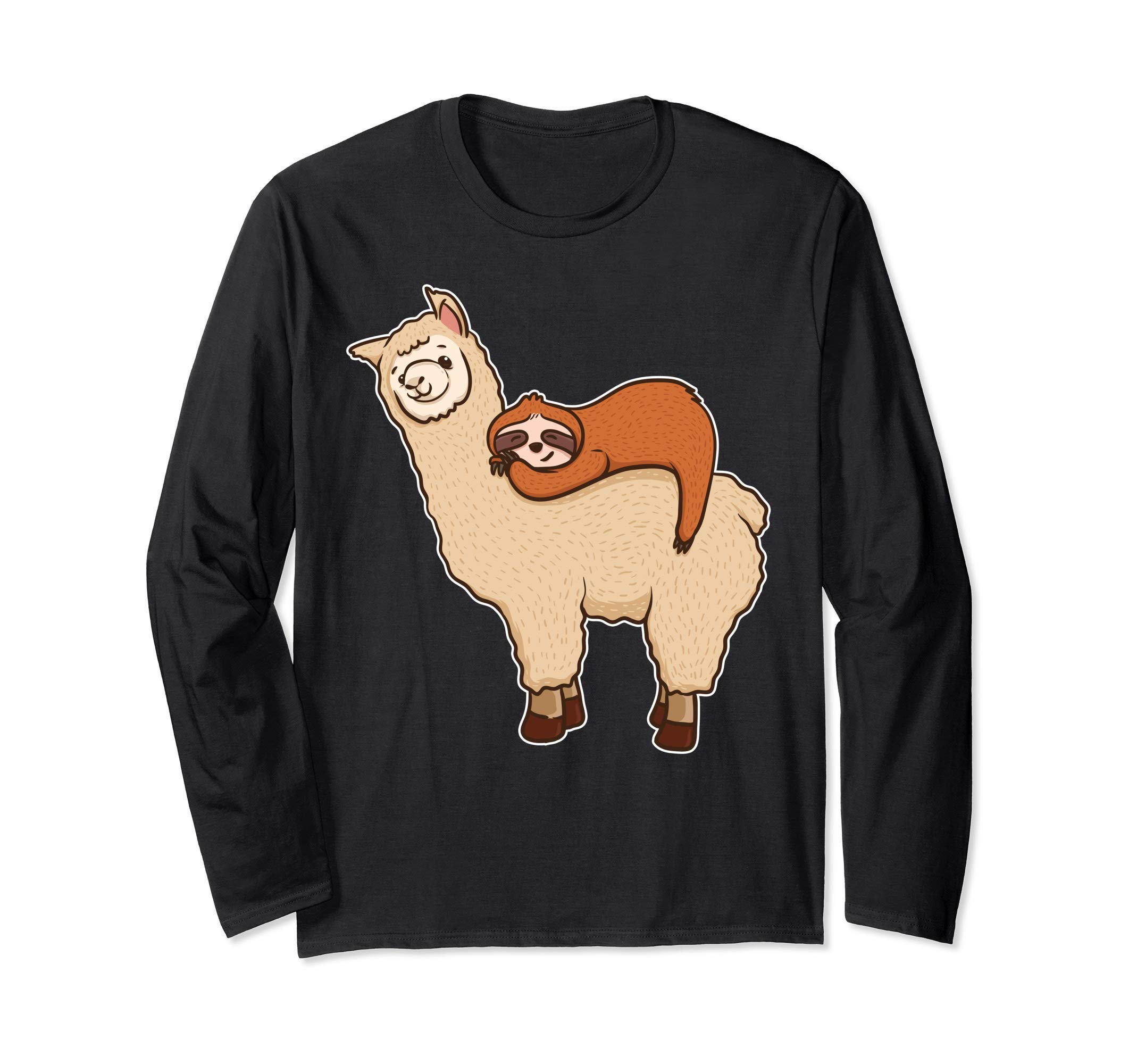 Sloth Riding Llama Adorable Fluffy Lama & Sleepy Sloth Pals Long Sleeve T-Shirt
Sloth Riding Llama Adorable Fluffy Lama & Sleepy Sloth Pals Long Sleeve T-Shirt
