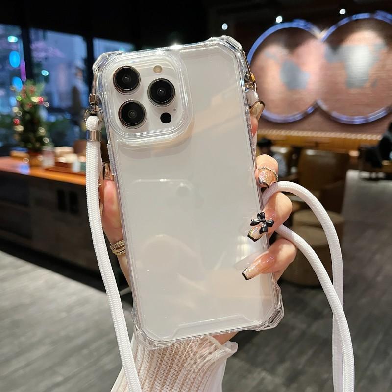 Shockproof Transparent Case For iPhone 17 16 15 12 13 11 14 Pro Max XS X Plus Mini Crossbody Lanyard Cord Hang Neck Strap Cover For iPhone 12 Mini
Shockproof Transparent Case For iPhone 17 16 15 12 13 11 14 Pro Max XS X Plus Mini Crossbody Lanyard Cord Hang Neck Strap Cover For iPhone 12 Mini