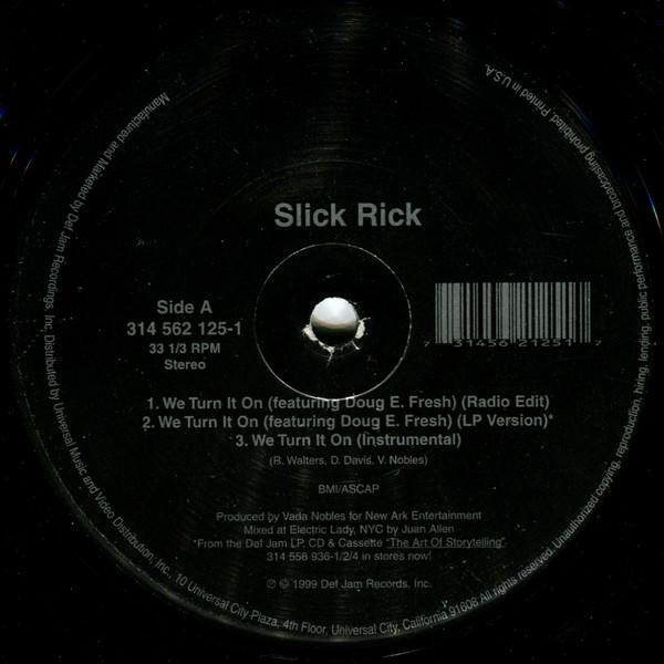 12inch Record SLICK RICK - We Turn It On 3145621251PROMO Def Jam Recordi 1999 US Rap & Hip-Hop/R&B Used
12inch Record SLICK RICK - We Turn It On 3145621251PROMO Def Jam Recordi 1999 US Rap & Hip-Hop/R&B Used