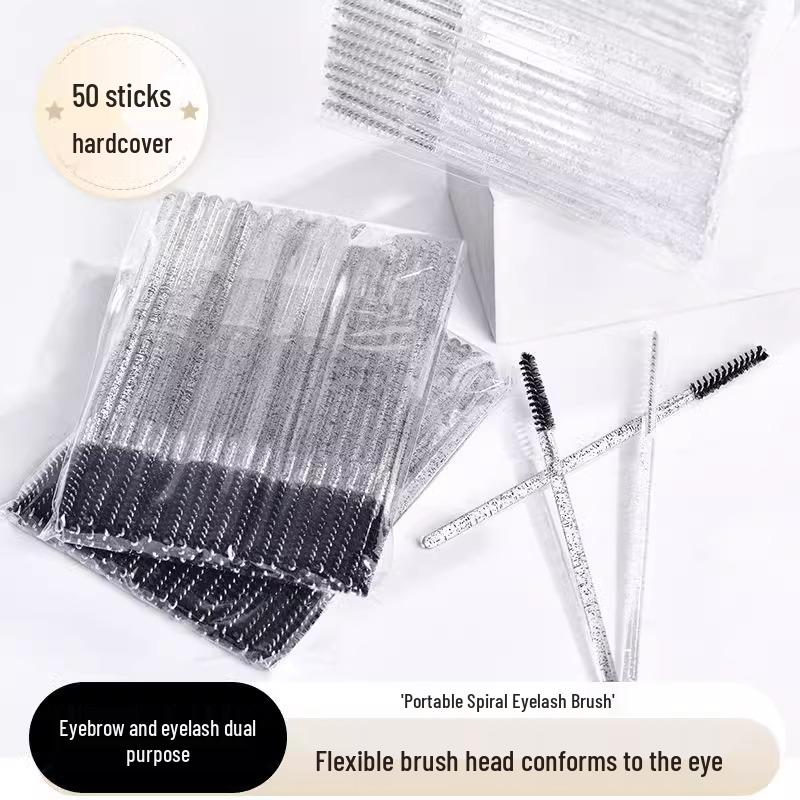 Disposable Eyelash Extension Brush & Comb: Fine Tip for Lengthening and Eyebrow Grooming.
Disposable Eyelash Extension Brush & Comb: Fine Tip for Lengthening and Eyebrow Grooming.