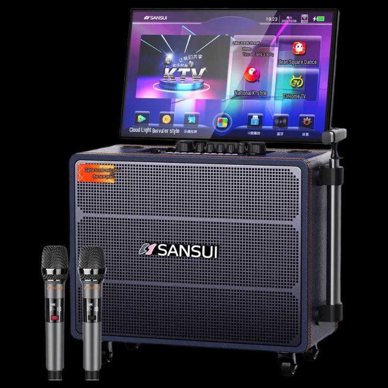 SANSUI Q109 Portable Karaoke System with 21-inch Display
SANSUI Q109 Portable Karaoke System with 21-inch Display