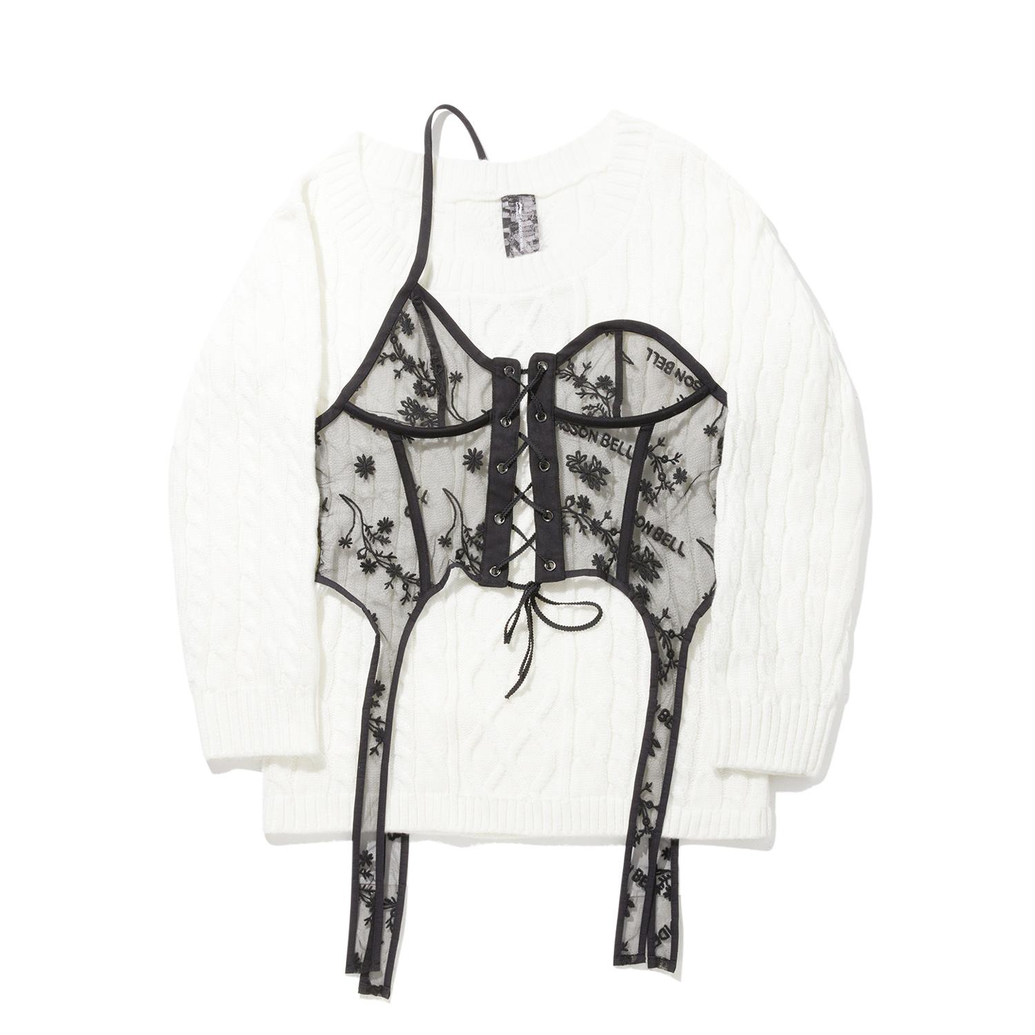 Li-Ning x ANDERSSON BELL Co-branded Women s Crew Neck Knit Sweater Off-White AMBV426-1 XL
Li-Ning x ANDERSSON BELL Co-branded Women s Crew Neck Knit Sweater Off-White AMBV426-1 XL