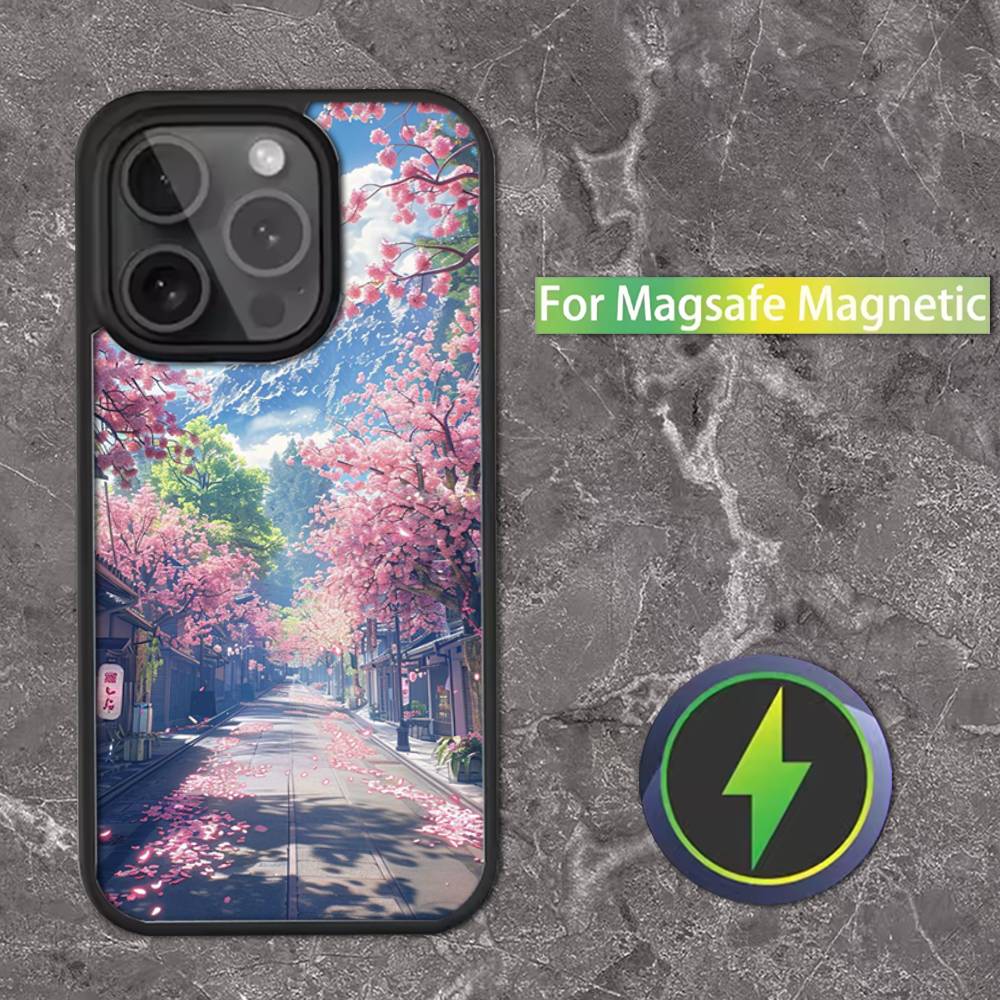 Розовый чехол для телефона с цветами сакуры для iPhone 16, 15, 14, 13, 12, 11, Pro, Max, Plus, Mini, SE, с магнитной беспроводной зарядкой Magsafe iPhone16
Розовый чехол для телефона с цветами сакуры для iPhone 16, 15, 14, 13, 12, 11, Pro, Max, Plus, Mini, SE, с магнитной беспроводной зарядкой Magsafe iPhone16