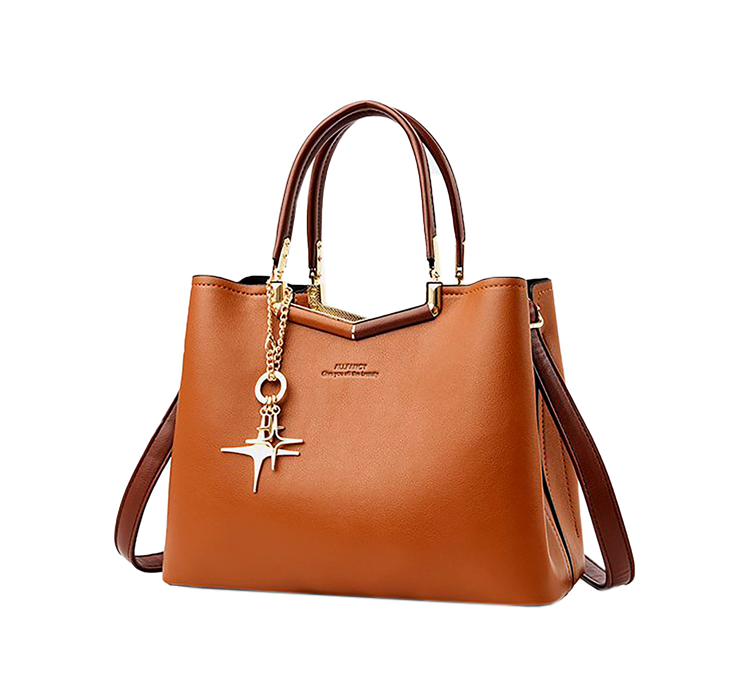 moimos Bag with Star Elegant and Beautiful Design Women s 2-Way Handbag, Crossbody/Shoulder Charm, (Brown)
moimos Bag with Star Elegant and Beautiful Design Women s 2-Way Handbag, Crossbody/Shoulder Charm, (Brown)