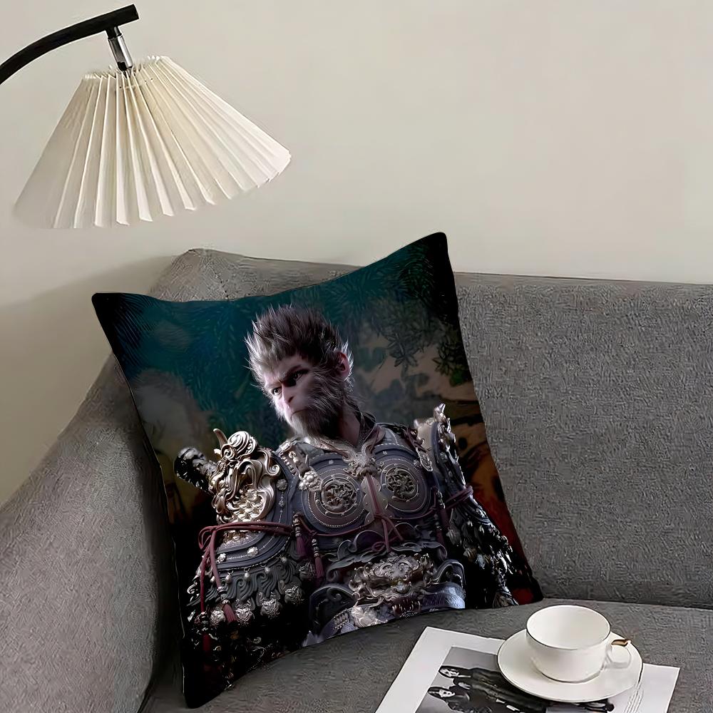 BBlack MythH Game Cushion Cover Pillowcase Ultra Soft Skin Friendly Fabric Cloud Like Comfort Concealed Zipper 30x30cm
BBlack MythH Game Cushion Cover Pillowcase Ultra Soft Skin Friendly Fabric Cloud Like Comfort Concealed Zipper 30x30cm