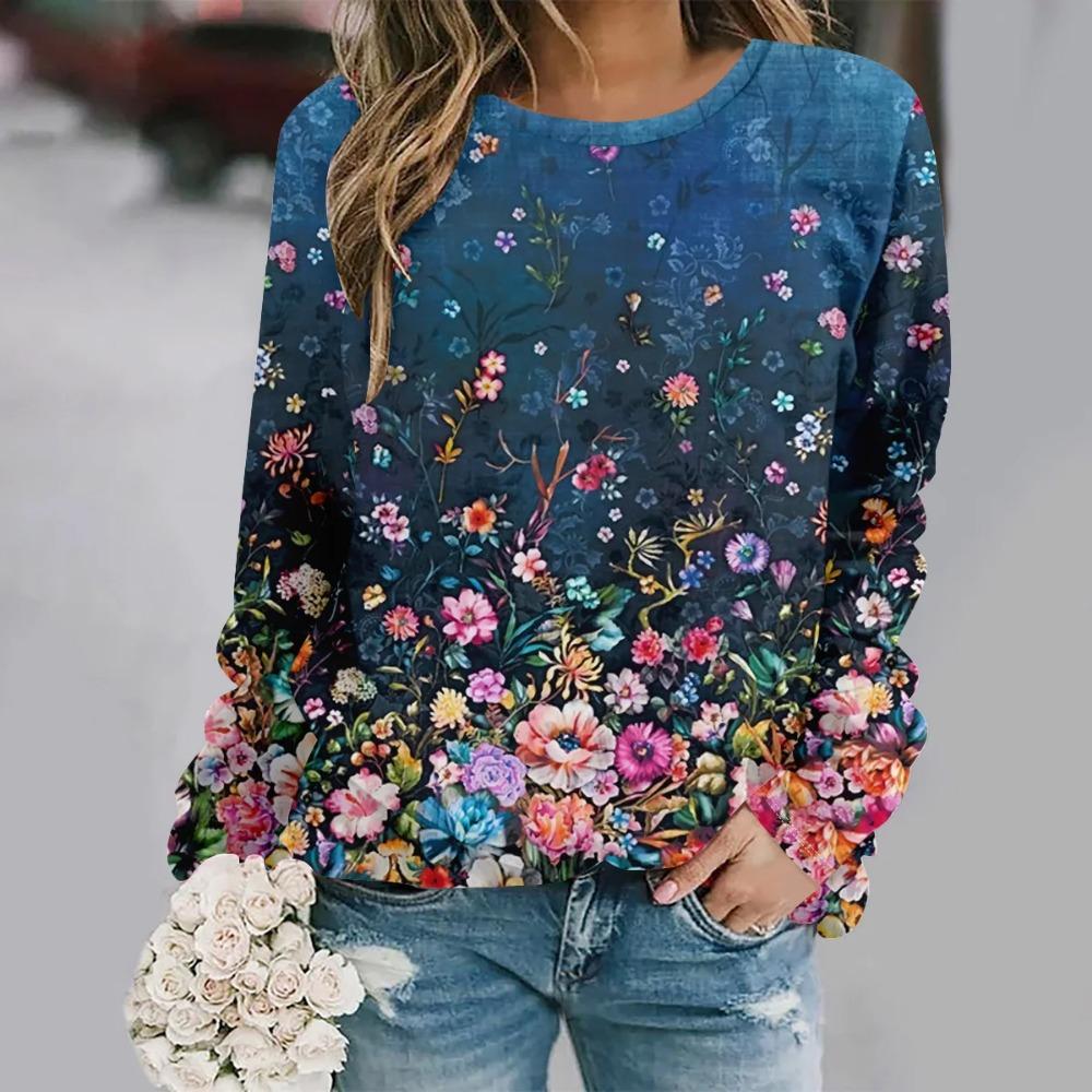 Fashionable women s elegant long sleeved T-shirt 5XL
Fashionable women s elegant long sleeved T-shirt 5XL