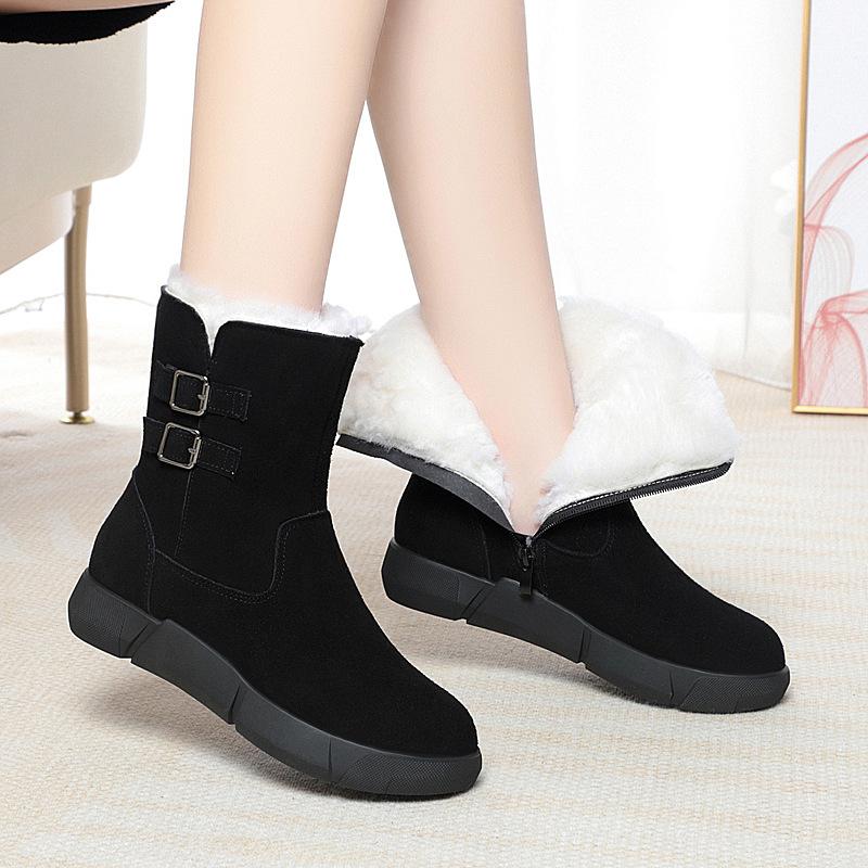 Меховые интегрированные зимние женские ботинки, утепленные хлопковые ботинки, водонепроницаемые и нескользящие шерстяные ботинки 42
Меховые интегрированные зимние женские ботинки, утепленные хлопковые ботинки, водонепроницаемые и нескользящие шерстяные ботинки 42