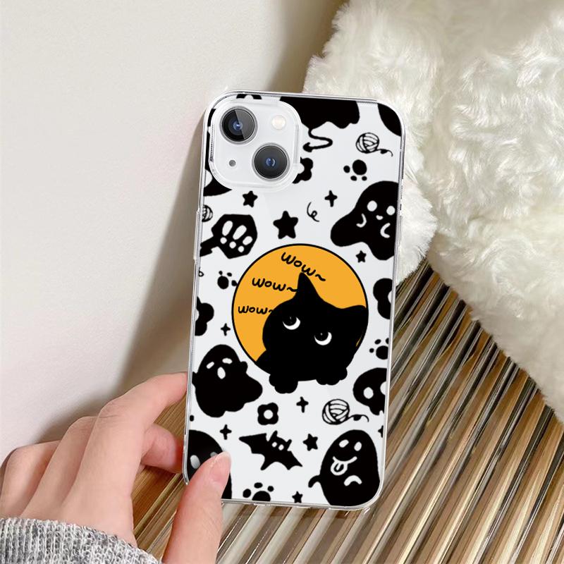 Мультяшный Черный Кот Чехол для Телефона для iPhone 15 11 12 14 13 Pro Max Mini XSM XR SE 7 8 Plus Хэллоуин Призрак Животное Чехол для Мобильного Телефона iPhone 12ProMax
Мультяшный Черный Кот Чехол для Телефона для iPhone 15 11 12 14 13 Pro Max Mini XSM XR SE 7 8 Plus Хэллоуин Призрак Животное Чехол для Мобильного Телефона iPhone 12ProMax