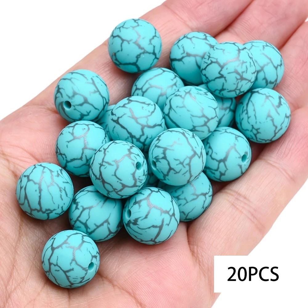 20/39PCS cracked silicone bead set, perfect for DIY handmade crafts such as keychains, necklaces, bracelets, etc
20/39PCS cracked silicone bead set, perfect for DIY handmade crafts such as keychains, necklaces, bracelets, etc