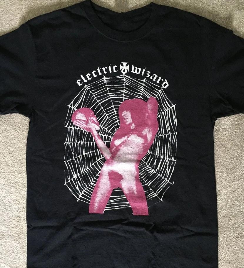 Electric Wizard Band Men 100% Cotton T-shirt Mens Tees Top Black Unisex All Sizes S to 5XL 22 L
Electric Wizard Band Men 100% Cotton T-shirt Mens Tees Top Black Unisex All Sizes S to 5XL 22 L