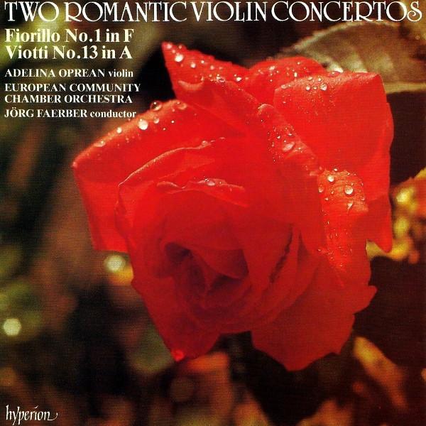 CD FEDERIGO FIORILLO, GIOVANNI BATTIST - Two Romantic Violin Concertos CDA66210 Hyperion 1986 UK Classical Used
CD FEDERIGO FIORILLO, GIOVANNI BATTIST - Two Romantic Violin Concertos CDA66210 Hyperion 1986 UK Classical Used