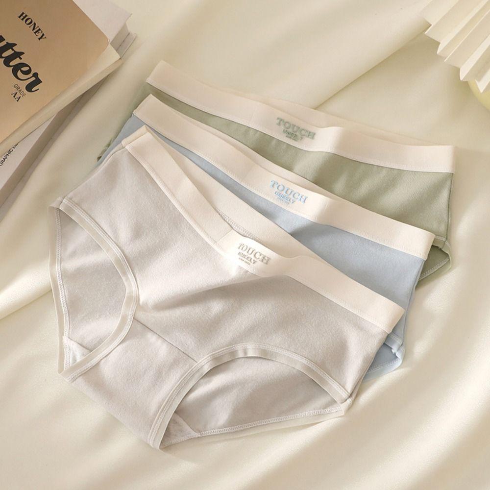 5PCS Cotton Crotch Mid Waist Panties Underwear Women s Underpants Simple Solid Briefs Lady M-5PCS
5PCS Cotton Crotch Mid Waist Panties Underwear Women s Underpants Simple Solid Briefs Lady M-5PCS