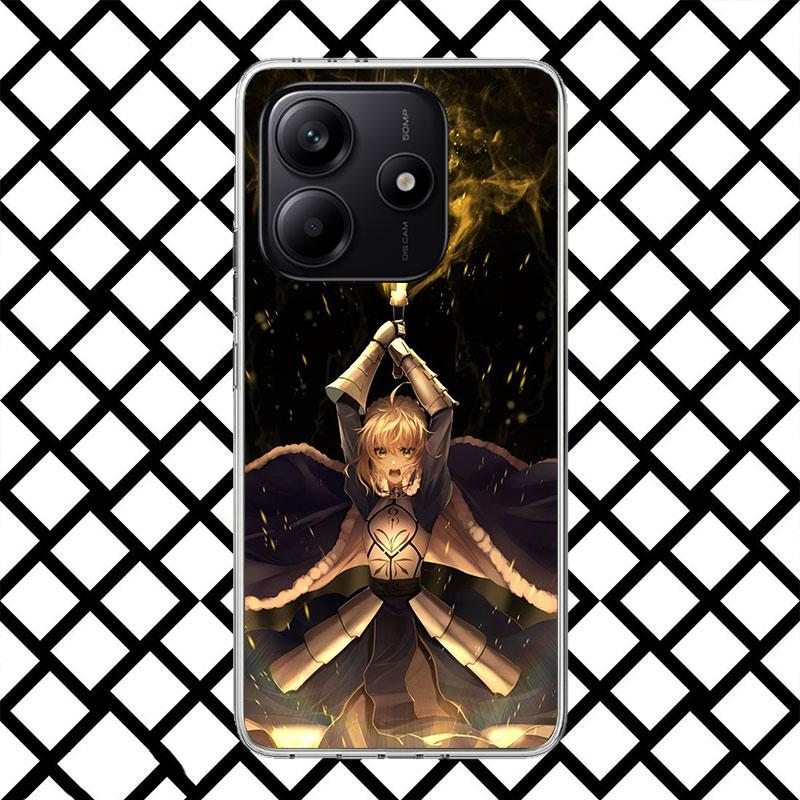 Fate Zero Stay Night Saber Phone Case for Xiaomi Redmi Note 15 14 14S 13 12 12S 11 Pro Plus 11E 11T 11S 10S 5G Soft Cover Fundas Note 12 Pro Plus
Fate Zero Stay Night Saber Phone Case for Xiaomi Redmi Note 15 14 14S 13 12 12S 11 Pro Plus 11E 11T 11S 10S 5G Soft Cover Fundas Note 12 Pro Plus