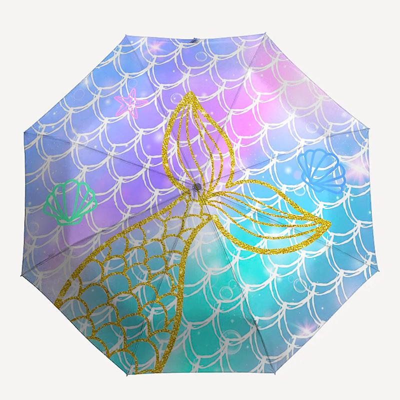 1PC Mermaid Shell Umbrella-8-Rib Reinforced Portable Folding Travel Suitable for All Seasons Outdoor Daily -Z0473
1PC Mermaid Shell Umbrella-8-Rib Reinforced Portable Folding Travel Suitable for All Seasons Outdoor Daily -Z0473