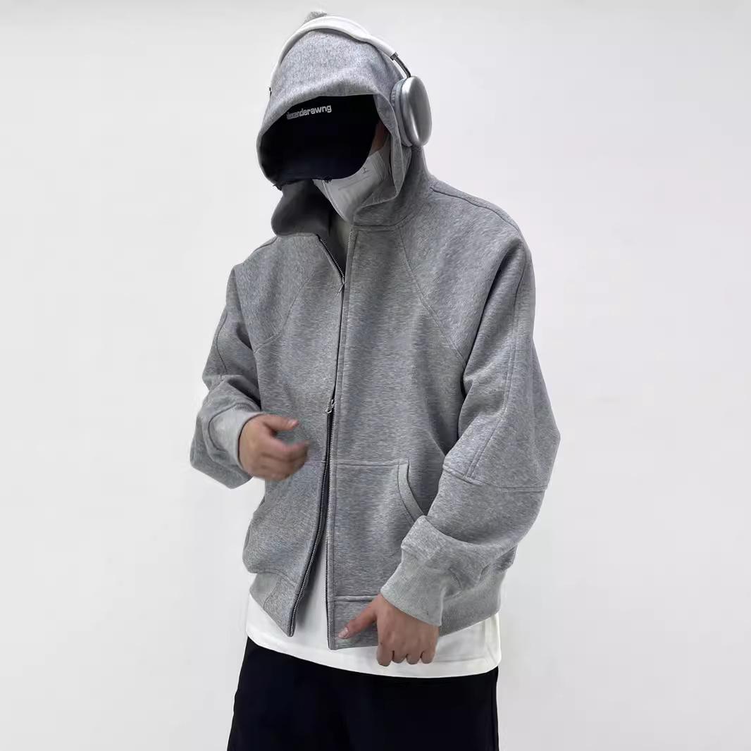 Men s Trendy Korean Style Solid Color Cardigan Hoodie - Casual Spring/Autumn Outerwear L серый
Men s Trendy Korean Style Solid Color Cardigan Hoodie - Casual Spring/Autumn Outerwear L серый