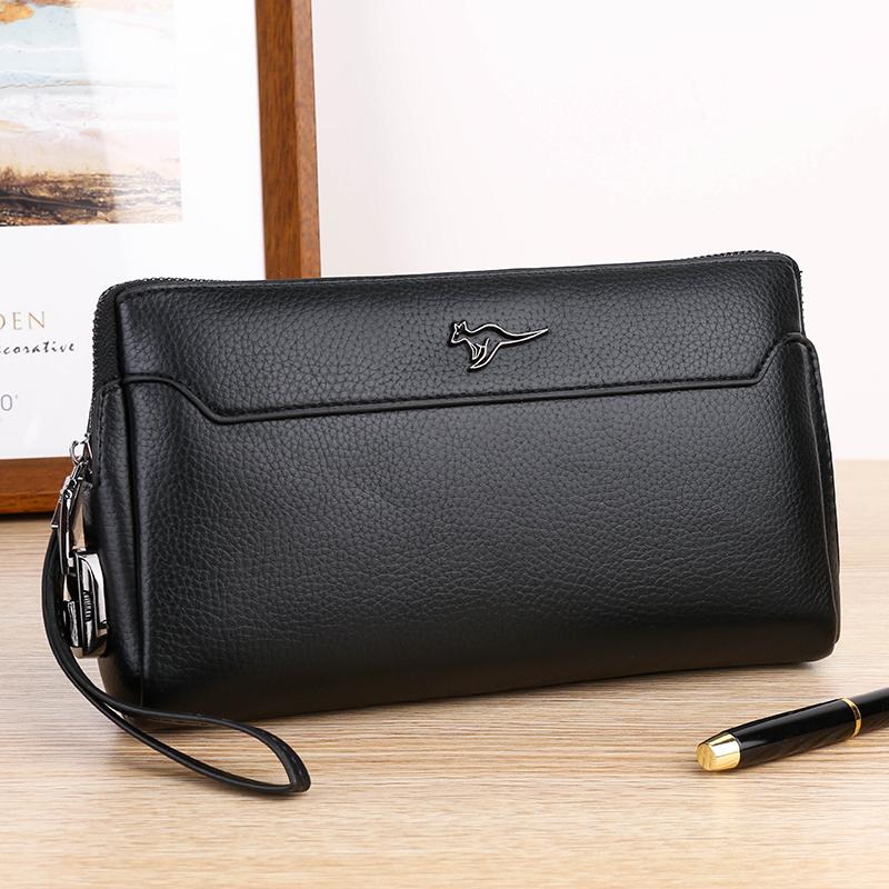 Fashion Business Men s Handbag Clutch Bag Anti-theft Lock PU Leather Male Waist Bag 3 Layers Design Stylish Men s Money Pouch 24cmX15cmX5cm
Fashion Business Men s Handbag Clutch Bag Anti-theft Lock PU Leather Male Waist Bag 3 Layers Design Stylish Men s Money Pouch 24cmX15cmX5cm