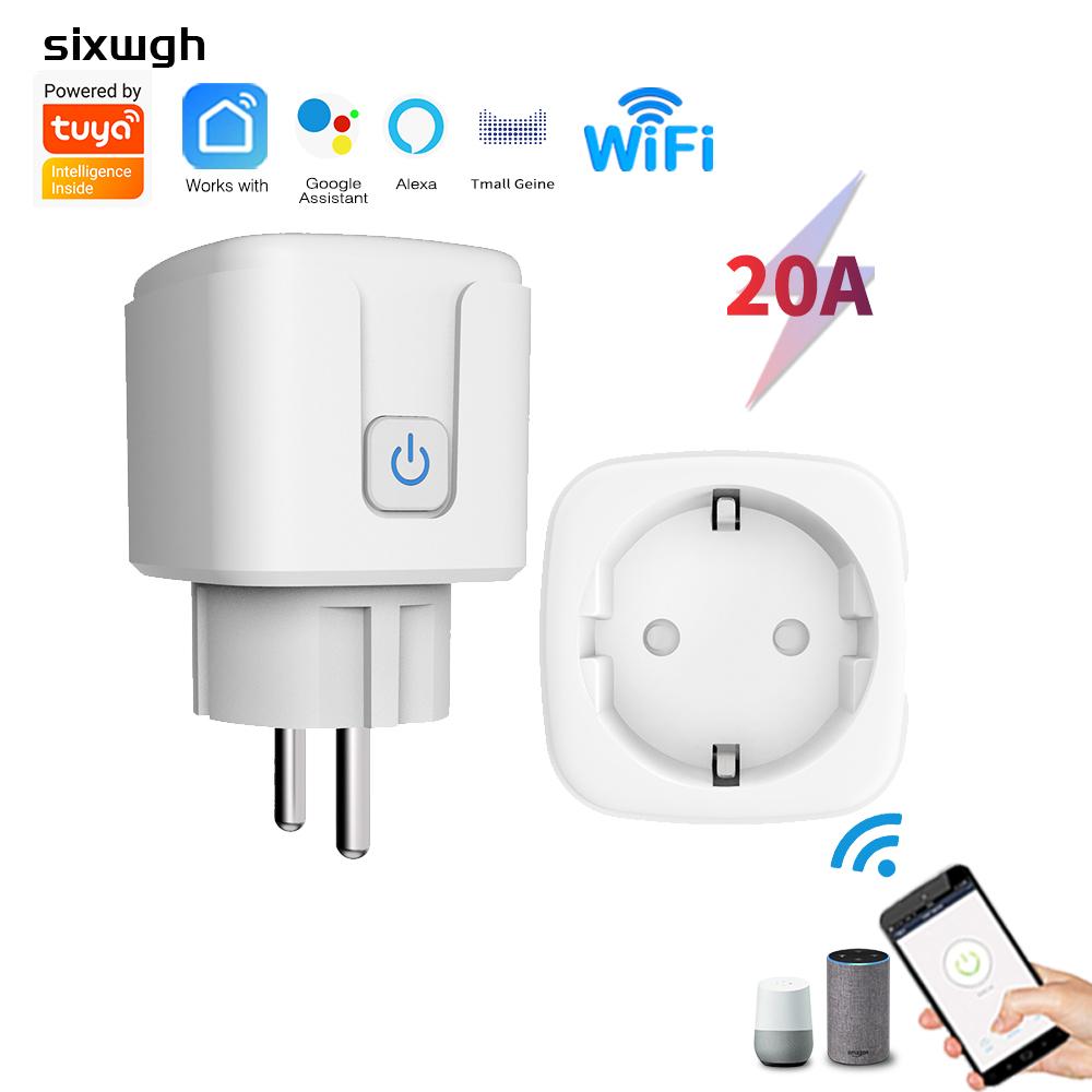 Умная розетка Sixwgh Tuya 20a, Wi-Fi, европейская вилка, электрическая розетка, монитор мощности, функция обратного отсчета, поддержка Google Home, alice, aleax
Умная розетка Sixwgh Tuya 20a, Wi-Fi, европейская вилка, электрическая розетка, монитор мощности, функция обратного отсчета, поддержка Google Home, alice, aleax