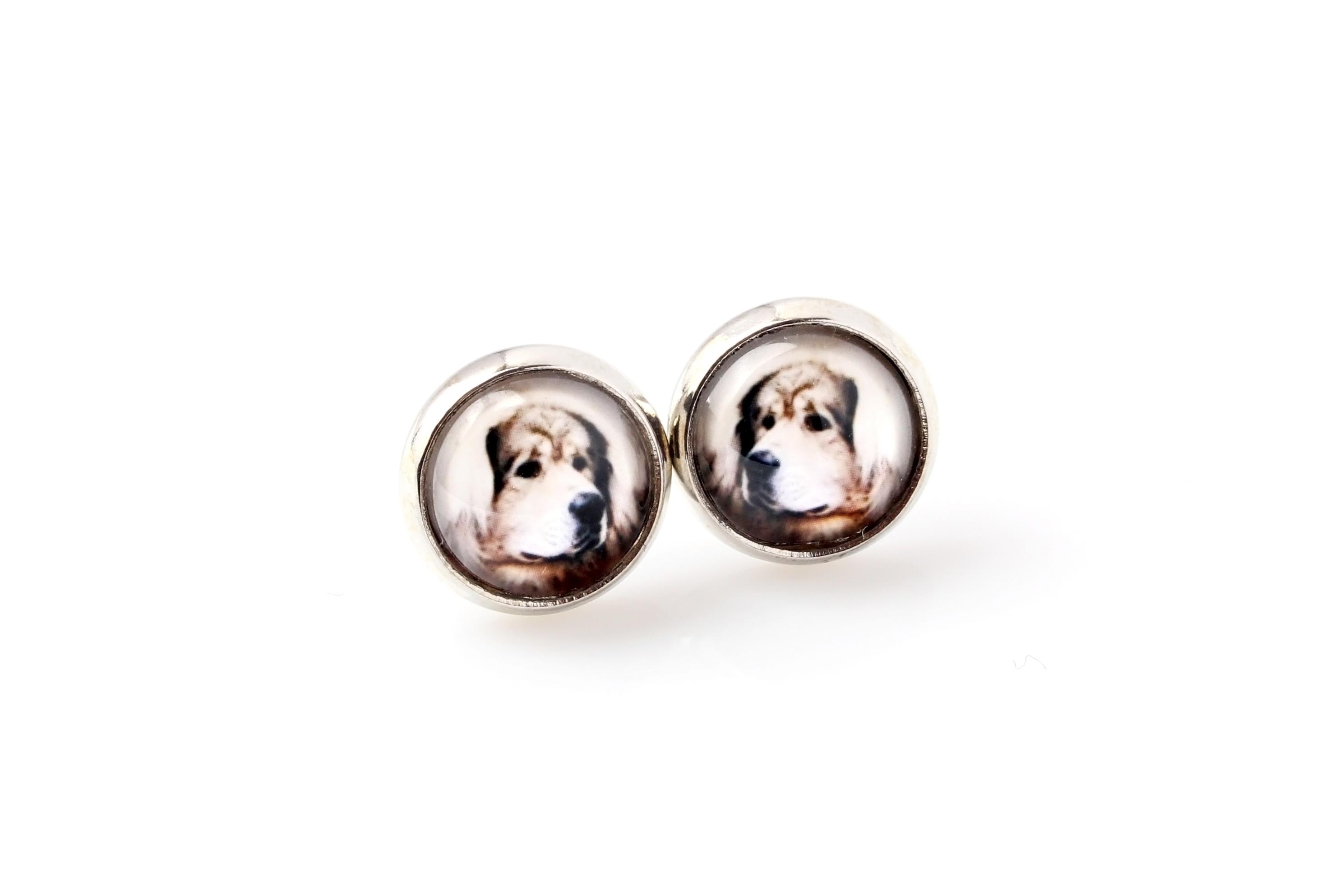 Tibetan Mastiff, Do khyi - earrings your photo handmade, own photo, jewelry from the Art.-Dog brand срібний
Tibetan Mastiff, Do khyi - earrings your photo handmade, own photo, jewelry from the Art.-Dog brand срібний