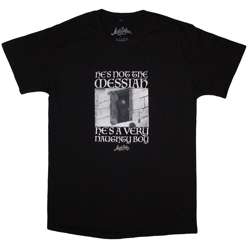 Monty Python He s Not The Messiah He s A Very Naughty Boy Life of Brian T-shirt 2XL
Monty Python He s Not The Messiah He s A Very Naughty Boy Life of Brian T-shirt 2XL