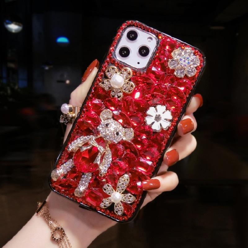 Little Bear Rhinestone iPhone Case for Women - Full Coverage & Drop Protection for iPhone 17/16/15 Pro/11 iPhone 11
Little Bear Rhinestone iPhone Case for Women - Full Coverage & Drop Protection for iPhone 17/16/15 Pro/11 iPhone 11