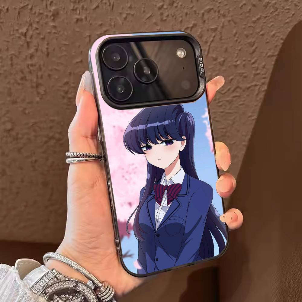 K-Komi Anime Cannot Communicate Phone Case For iPhone 17 16 15 14 13 12 11 Pro Max Plus Silver candy Matte Cover iPhone15plus
K-Komi Anime Cannot Communicate Phone Case For iPhone 17 16 15 14 13 12 11 Pro Max Plus Silver candy Matte Cover iPhone15plus