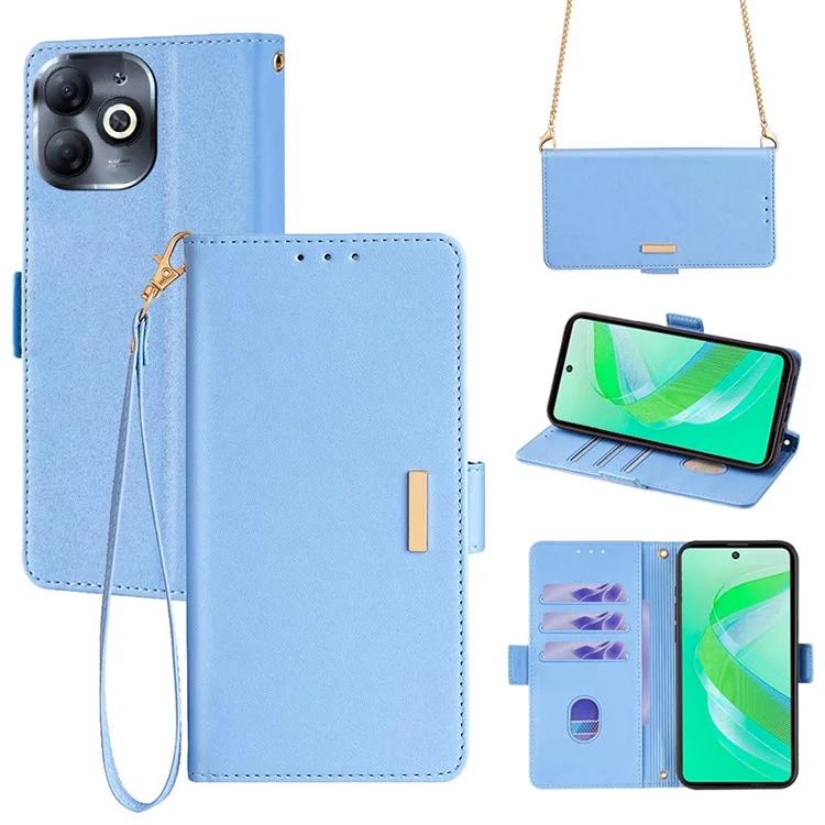 Для Infinix Smart 8 4G кожаный чехол RFID блокирующий держатель для карт слоты телефон протектор - синий
Для Infinix Smart 8 4G кожаный чехол RFID блокирующий держатель для карт слоты телефон протектор - синий