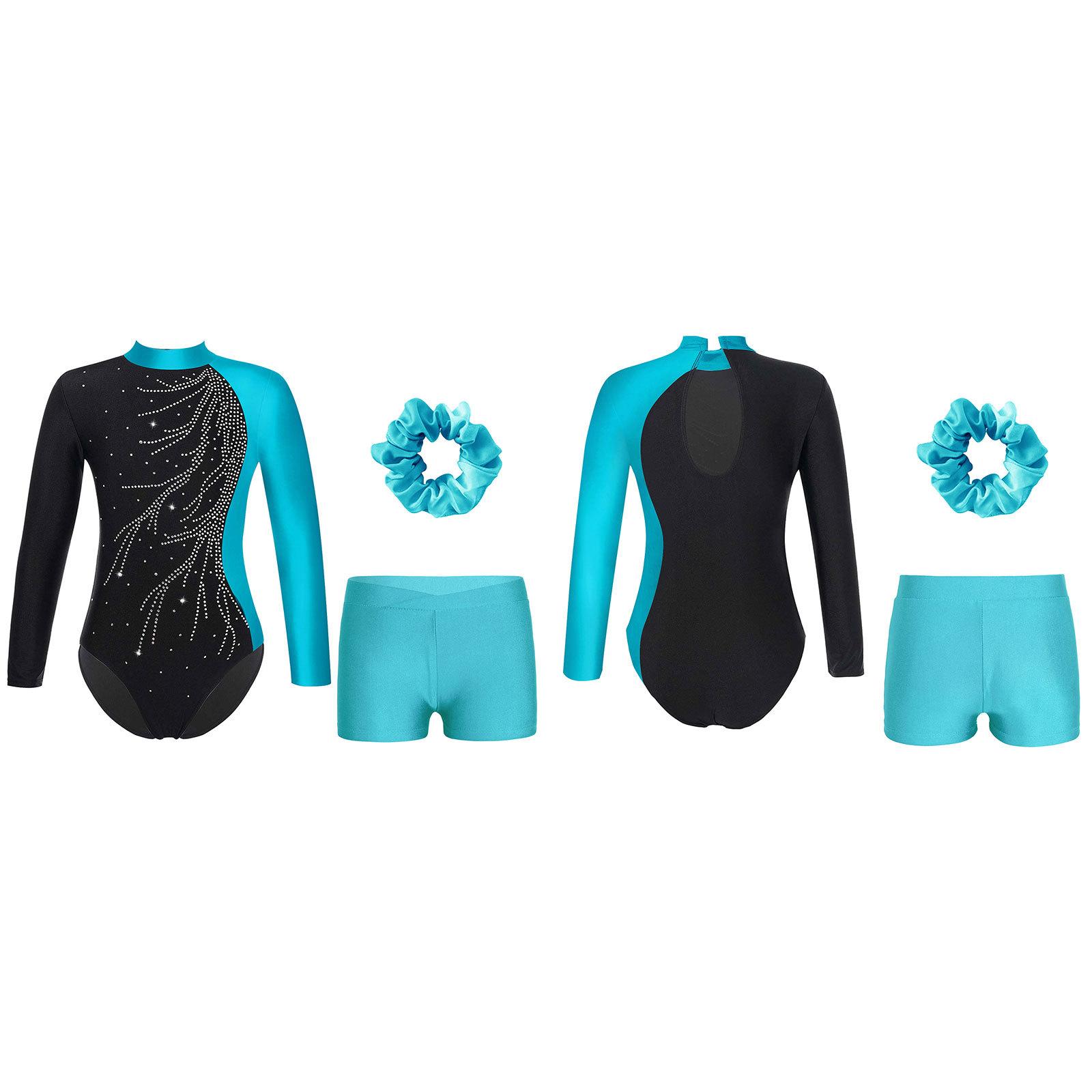 Children Girls Skating Gymnastics Long Sleeve Leotards with Shorts and Hair Band Set for Dance Training Wear 5-6 Years фіолетовий
Children Girls Skating Gymnastics Long Sleeve Leotards with Shorts and Hair Band Set for Dance Training Wear 5-6 Years фіолетовий