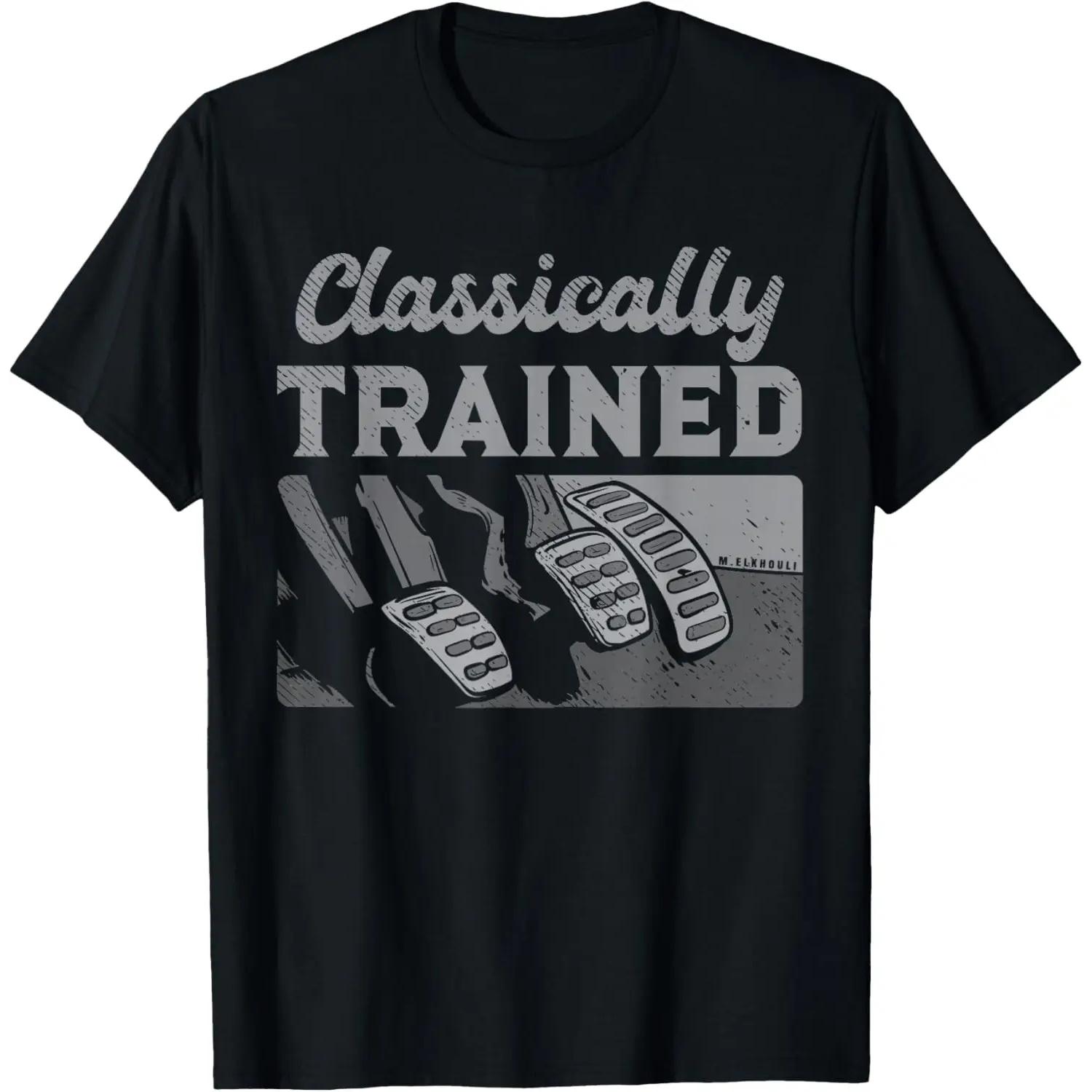 Racing Three Pedals Classically Trained Manual Transmission T-Shirt 100% Cotton O-Neck Short Sleeve Summer Casual Mens T-shirt S чёрный
Racing Three Pedals Classically Trained Manual Transmission T-Shirt 100% Cotton O-Neck Short Sleeve Summer Casual Mens T-shirt S чёрный