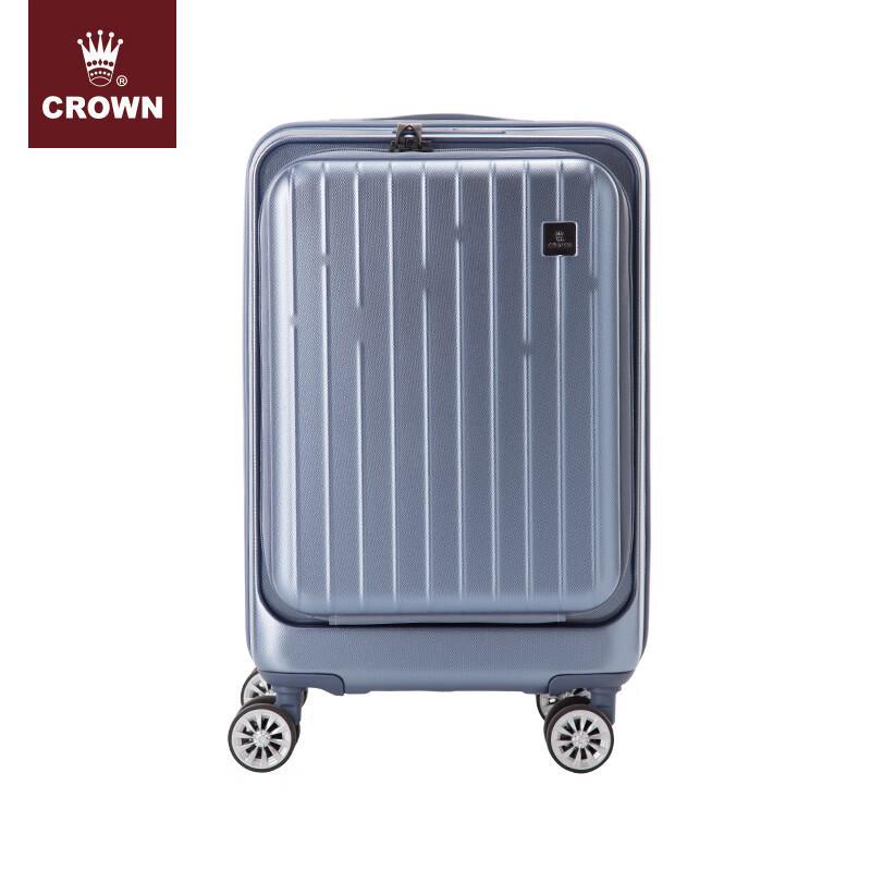 Crown Front Pocket 20-inch Trolley Luggage
Crown Front Pocket 20-inch Trolley Luggage