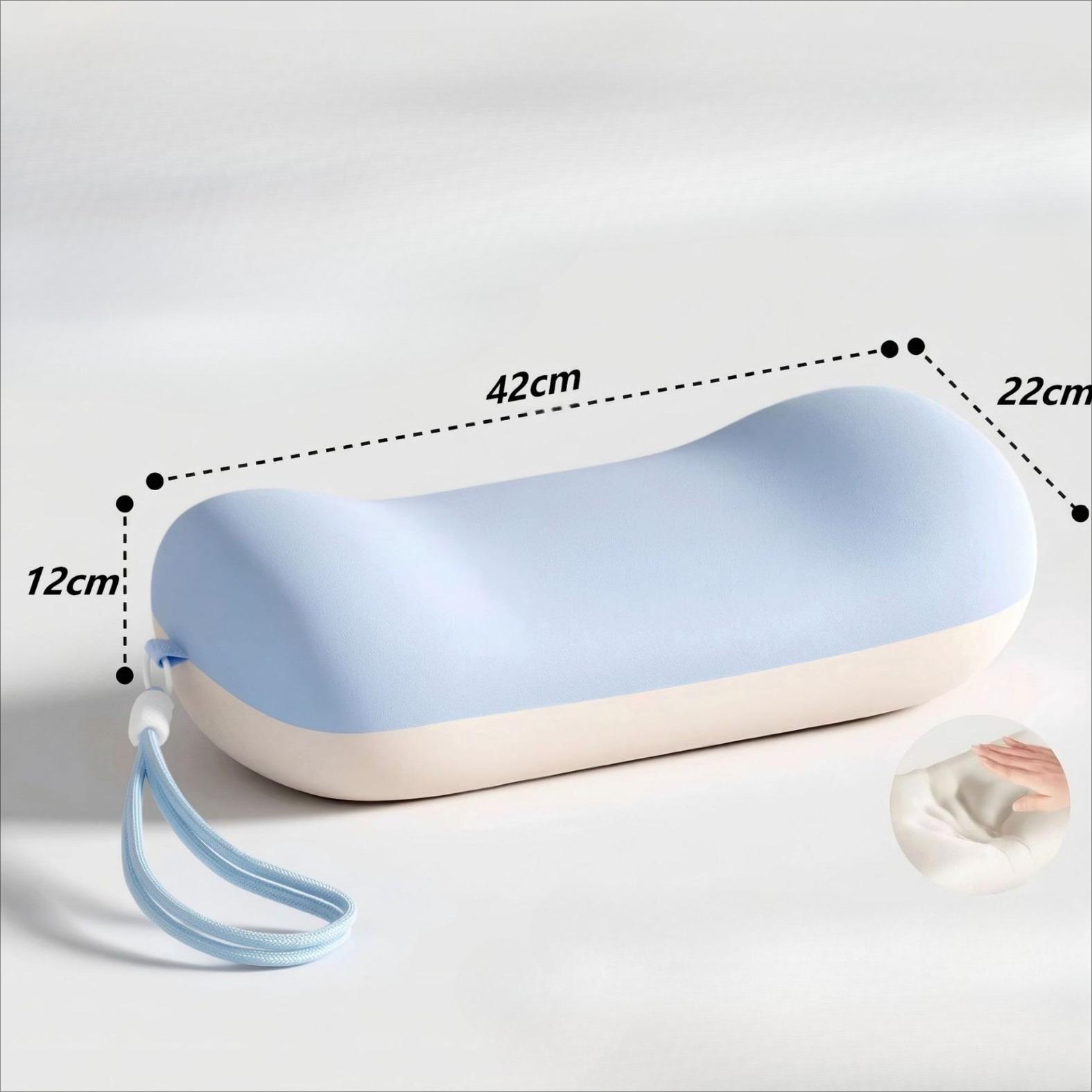 Summer Cooling Pillow with Multi-Functional Memory Foam, Ideal for Nap Time, Office Use, and Portable Neck Support Pillow синий
Summer Cooling Pillow with Multi-Functional Memory Foam, Ideal for Nap Time, Office Use, and Portable Neck Support Pillow синий