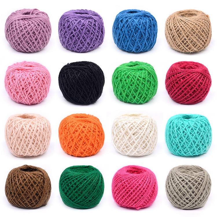 Color Hemp Rope Diy Hand-Woven Decorative Retro Style Photo Clip Jute Rope 50 Meters Color hemp rope 50m white
Color Hemp Rope Diy Hand-Woven Decorative Retro Style Photo Clip Jute Rope 50 Meters Color hemp rope 50m white