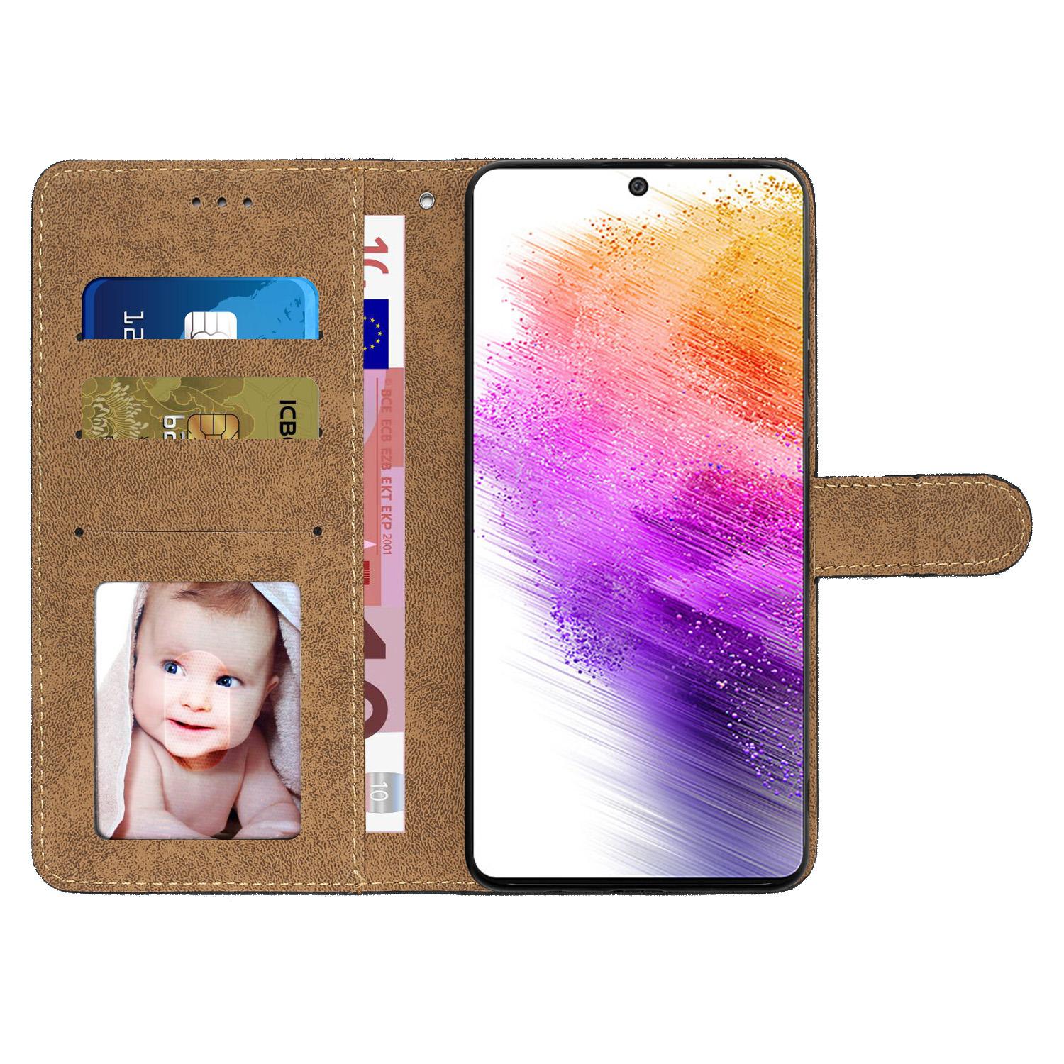 For Samsung Galaxy S22 Ultra 5G Crazy Horse Texture PU Leather Flip Phone Case Imprinted Lines Stand Magnetic Clasp Wallet Cover with Strap Black
For Samsung Galaxy S22 Ultra 5G Crazy Horse Texture PU Leather Flip Phone Case Imprinted Lines Stand Magnetic Clasp Wallet Cover with Strap Black