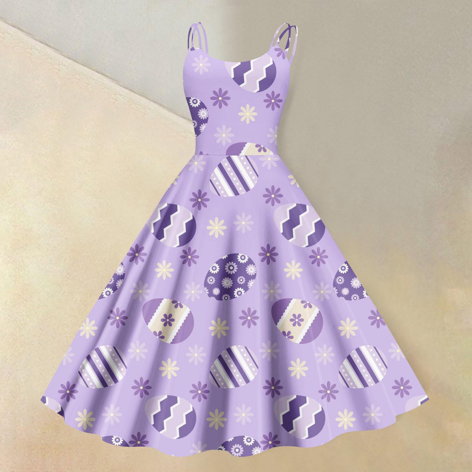 Женская повседневная модная юбка с цветочным принтом в стиле панк-ретро с открытыми плечами XXL фиолетовый