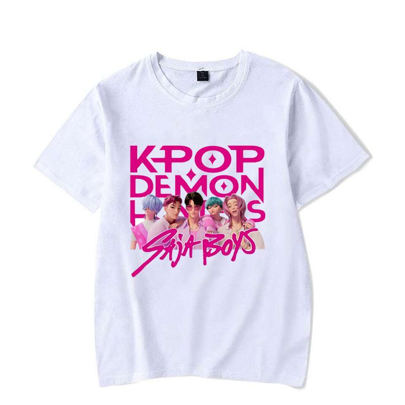 K-Pop Охотники на демонов Saja Boys Принтованные футболки Женские Мужские Футболка с коротким рукавом Смешная с круглым вырезом Повседневные летние топы S
K-Pop Охотники на демонов Saja Boys Принтованные футболки Женские Мужские Футболка с коротким рукавом Смешная с круглым вырезом Повседневные летние топы S